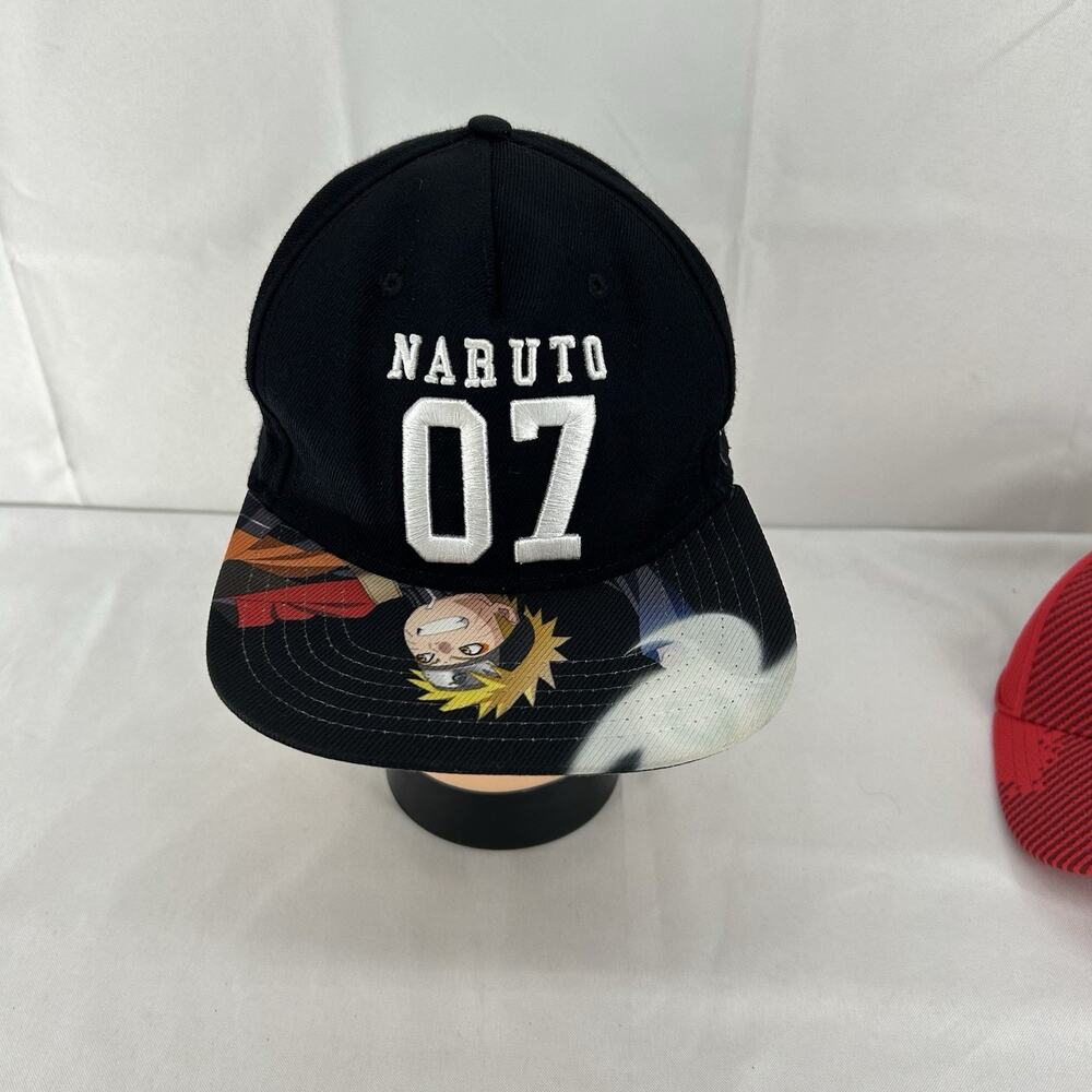 Naruto Shippuden 07 Sage Mode Naruto Rasengan Snapback Hat EUC